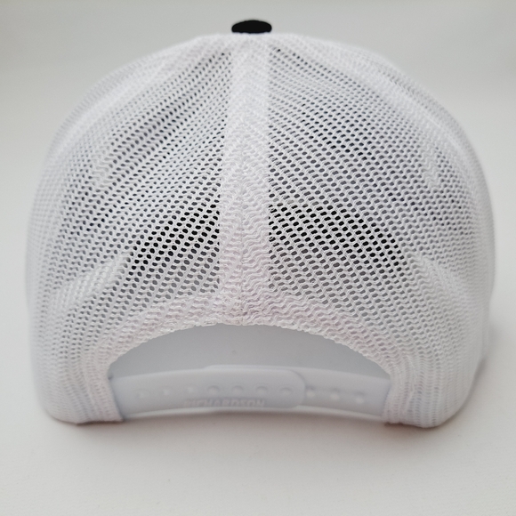 Trans Am Firebird Trucker Mesh Snapback Curved Bill Hat Cap Black Whi… - Picture 4 of 4